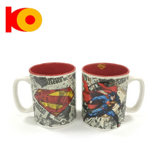 wholesale cheap 14oz New design gift promotional Customized screen printing coffee ceramic mug